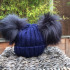 Double Pom Pom hat