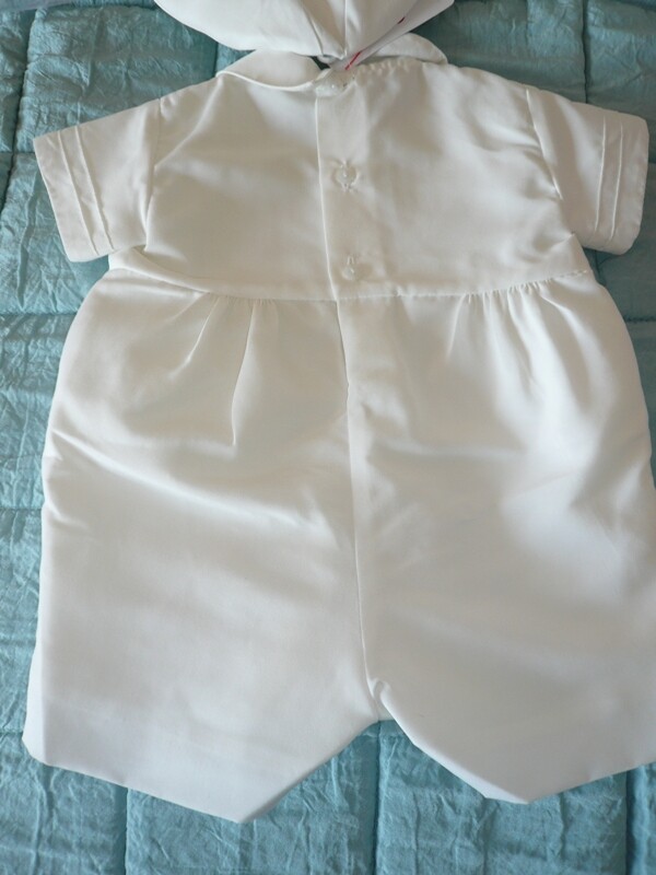 pretty originals ss16 boys cream christening outfit with hat
