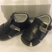 Pretty Originals Baby Boy Navy Box Sandals UE08184
