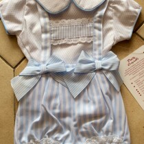 Pretty Originals Girls Blouse and Shortie Set MB10528 in Blue