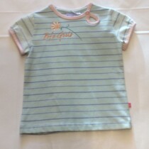 Baby girls T-Shirt  by Baby Face Clothing in Mint