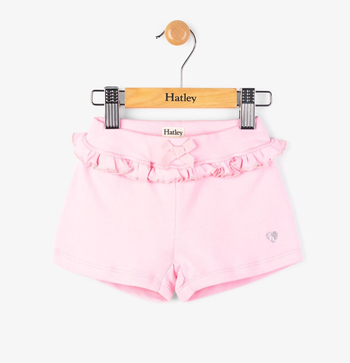 Hatley Pink Ruffle Mini Shorts
