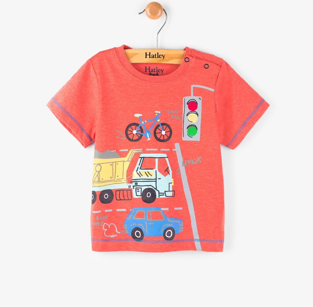 Hatley Boys Orange Tee Shirt