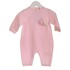 Blues Baby Knitted Romper in Pink