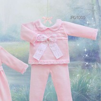 Pretty Originals Knitted Tracksuit with Large Bow JPG1005