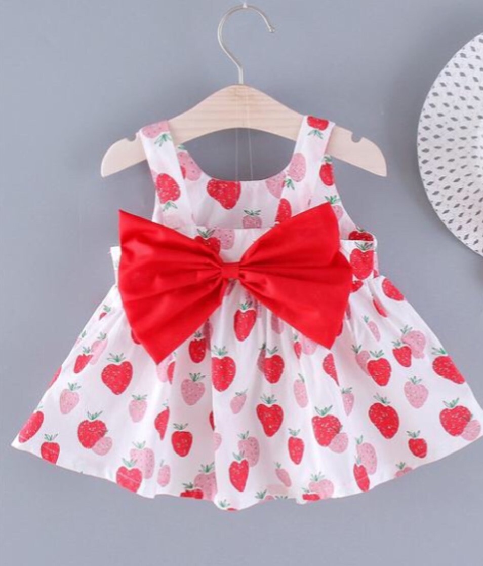 Strawberry Dress – Briannagh Children's Boutique