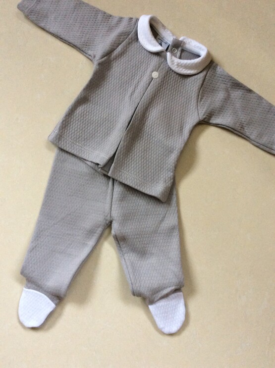 Babidu Baby 2pc Grey Set